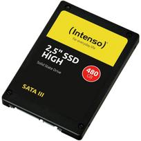 Intenso Kietasis diskas 3813450, 480GB, 2.5", SATA III, 520MB/s skaitymas, 480MB/s rašymas, 133000 IOPS skaitymas