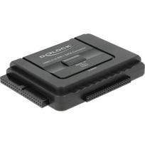 Delock adapteris 61486, USB 3.0 į SATA/IDE, 5Gb/s, 6Gb/s, 133Mb/s, Plug and Play, juodas