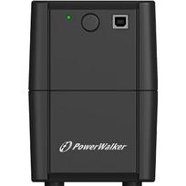 Bluewalker UPS VI 650 SE IEC 10120073, 650VA, 360W, 4x IEC320, 1x USB, 4h, švino-rūgštinis akumuliatorius, ekranas
