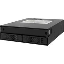 Icy Dock Adapteris MB994IPO-3SB, 2x2.5 colio SAS/SATA HDD/SSD, 1xSlim ODD, 5.25 colio, 40 mm ventiliatorius, karštasis keitimas