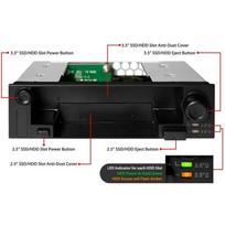 IcyDock MB971SP-B - DuoSwap 2.5-inch + 3.5-inch Bay