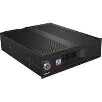 Icybox Adapteris 17000, 5.25 colio, juodas, su ventiliatoriumi, SATA 6Gbit/s, HotSwap, Plug & Play