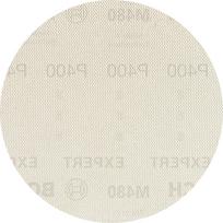 Bosch šlifavimo tinklelis EXPERT M480 2608900706, 150mm, 400 švitrinio popieriaus grūdis, 50 vnt, kabliukų ir kilpų tvirtinimas