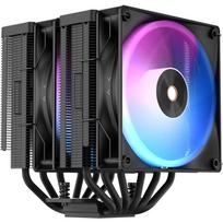 Ocypus Delta A62 ARGB Delta-A62-BK2NAWN00X-GL, oro aušintuvas, 260W TDP, 2x 120mm ventiliatoriai, 500-2000 aps./min, 29 dB, 73 cfm