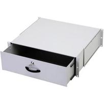 Digitus serverio spintos lentyna DN-19 KEY-3U, 3 U, 481 mm, 400 mm, 25 kg, ištraukiama, užrakinama, plienas, RAL 7035