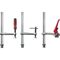 Bessey L spaustukas TW28-30-14-2K, 300 mm, 140 mm, 5000 N, 28 mm, ergonomiška rankena, keičiama spaudimo plokštė