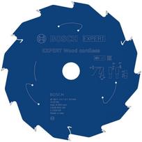 Bosch diskinio pjūklo geležtė EXPERT Wood cordless 2608902144, 160mm, 20mm, 12 dantų, 1,5mm, medienai, Bosch Expert, apvali