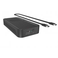 Icybox M.2 NVMe SSD korpusas IB-1980-80G Diamond Case 1980, 80Gbps, Thunderbolt 5, M.2 2280, NVMe, 1x USB Type-C, aliuminis