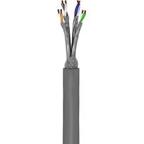 Goobay tinklo kabelis 96093, 50 m, CAT 6a, S/FTP, PiMF, 8 laidai, be halogenų, vidaus, apvalus, suvytas, ritės pakuotė