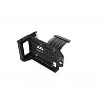 Coolermaster Vertikalios vaizdo plokštės laikiklio rinkinys MCA-U000C-KFVK03, PCIe 5.0, juodas, metalas, E-ATX, ATX, Micro ATX