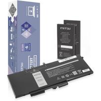 Mitsu baterija BC/DE-5490H, 8500 mAh, 7.6 V, 64.6 Wh, Li-poly, 4 elementai, suderinama su Dell Latitude 5280 5480 5490 5590