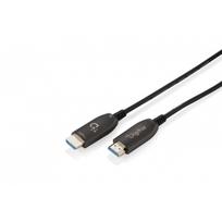 Digitus HDMI jungties kabelis AK-330126-1000-S, 100m, HDMI-A vyriškas-vyriškas, 8K@60Hz, 48Gbps, HDR, eARC, HDCP 2.2, CEC