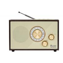 Eltra stalinis radijas OR SŁOWIK USB/BT, 5907727028599, FM, AM LW, 3 W, Bluetooth, USB, microSD, 3,5 mm, mono, tamsiai ruda