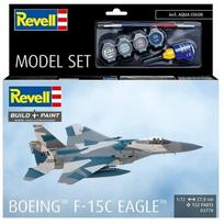 Revell Lėktuvo modelis Boeing F15C Eagle REV-63778, 1:72, 132 dalys, plastikas, dažai, teptukas, klijai
