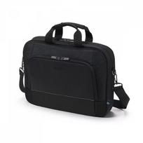Dicota Nešiojamo kompiuterių krepšys Top Traveller TWO D3250804, 14-16", juodas, rPET, atsparus vandeniui, reguliuojami diržai