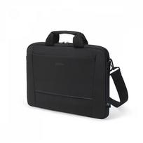 Dicota nešiojamo kompiuterių krepšys Slim Case TWO D3250603, 14-16 colių, juodas, rPET, petnešos, rankena