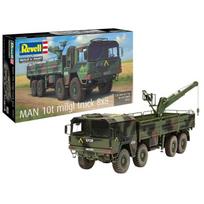 Revell Plastikinis modelis Man 10T Milgl 8x8 sunkvežimis 03367, 1:35, 245 dalys, 28.7 cm, berniukams, nuo 12 metų