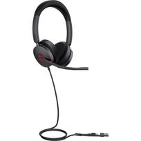 Yealink ausinės UH48 Dual Teams USB-C/A 1308151, laidinės, 20-20000 Hz, 129 dB, 6 mikrofonai, ANC, Microsoft Teams