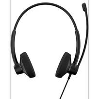 Epos ausinės IMPACT 100 UC 1001420, USB-C, USB-A, stereo, 20-20000Hz, 110dB, 40Ω, laidinės, ant ausų, mikrofonas, juoda