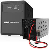 Green Cell UPS AVR PowerCore UPSLPPC800, 800W, 1200VA, 12VDC, line-interactive, bokštas, LCD ekranas, gryna sinusinė banga