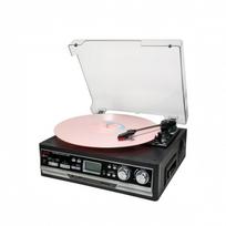 Akai Vinilo plokštelių grotuvas ATT-15SE 4905192534509, 33/45/78 aps./min., 2x3 W RMS, Bluetooth 5.0, USB, microSD, AUX, 3,5 mm
