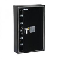 Yale Home raktų seifas YKB/550/DB1, 100 kabliukų, 550x350x130 mm, elektroninė spyna, raktas, juodas, 2 sklendės