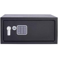 Yale Home seifas YLC/200/DB2, 24 l, 130 dB, 2x raktai, elektroninė spyna, plienas, juodas, aliarmo sirena