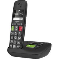 Gigaset E290A belaidis telefonas, DECT, 300 m, 50 m, 10 h, 200 h, skaitmeninis atsakiklis, dideli mygtukai, apšviesta klaviatūra