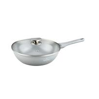 Keptuvė su dangčiu Swiss Haus Basel Premium Wok SH-BW28S, Ø 28 cm, aliuminis