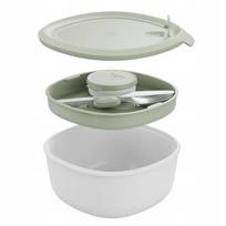 Indelis maistui, su stalo įrankiais BergHOFF Flatware, 1.6 l, 19.5 cm x 19.5 cm, žalia sp.