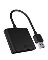ICY BOX IB-CR301-U3 card reader, USB 3.2 Gen 1 (3.1 Gen 1), Black