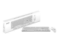 MSI Forge K210 Combo Gaming Keyboard White US