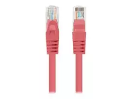Komutacinis kabelis Lanberg Cat.5e UTP 3m raudonas 10 vnt. (PCU5-20CC-0300-R)