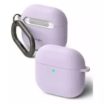 Ringke AirPods 4 dėklas silikoninis Light Violetinis