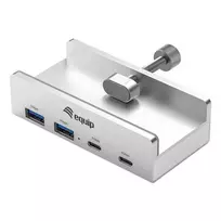 Equip 4 prievadų USB-A3.2 šakotuvas->2xUSB-C/2xUSB-A 5Gbps