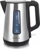 Elektrinis virdulys Emerio, 1.7L Cool Wall sidabrinis