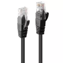Lindy Cat6 U/UTP tinklo kabelis Juodas 20m