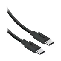 SBS USB-C į USB-C nailoninis laidas 2m 240W Juodas