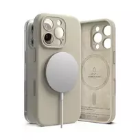 Ringke iPhone 16 Pro silikono magnetinis dėklas Stone