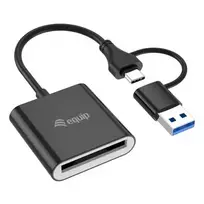 Equip kortelių skaitytuvas CFexpress Type B USB-C/-A adapteris 10Gbps