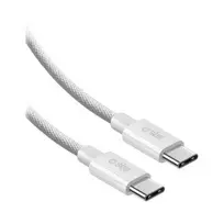 SBS USB-C į USB-C nailoninis laidas 2m 100W Baltas