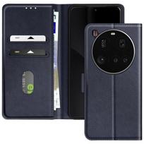 Telefono dėklas - Xiaomi - 15 Ultra - Piniginė - Vaizdo laikiklis - Naktinė mėlyna