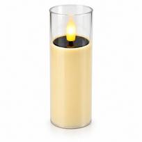 Saulės energija maitinama LED žvakė 10761, 15 cm