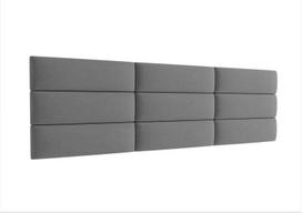 Minkšta sienos plokštė Ravio 2241, 40x15 cm, pilka