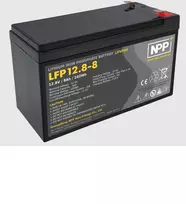 Akumuliatorius LiFePO4 12.8V 8Ah su F2 (T2) kontaktais NPP