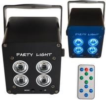 Naświetlacz LIGHT4ME LIGHT4ME ACCU PAR 4x3W reflektor akumulatorowy 360 | 5908249834422 | 5908249834422