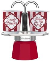 Mini Express 2TZ Coffee Maker Set + 2 Cups BIALETTI Candyland 90 ml (5461) | 5461 | 8006363103619