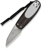 CIVIVI Nóż Purr Nitro-V Orange Black & White G10 (C25054-5) | C25054-5 | 810224941023