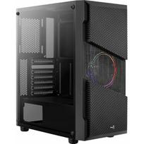 Aerocool Menace Saturn Enable Midi Tower PC Case, ATX, 4 Fans, Black | ACCM-PV20013.11 | 4710562752618