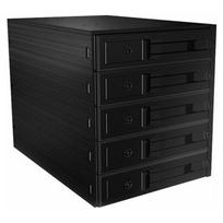 ICY BOX Backplane für 5x HDD für 3x 5,25" Schacht mit Schloss und Lüfter | IB-565SSK | 4250078161417